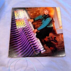 Becky Hobbs Vinyl Record - Vibrant Cover